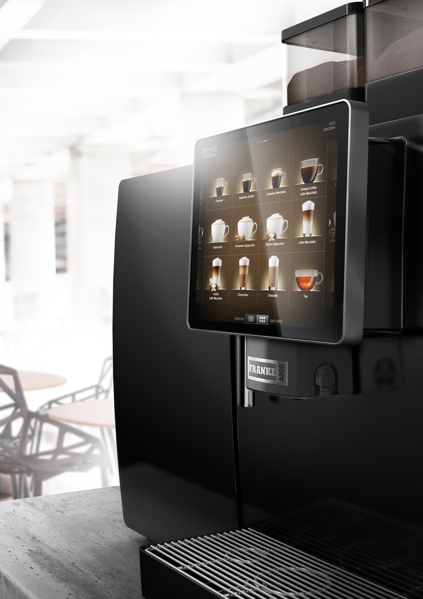 Franke A800 Professionelle Kaffeemaschine