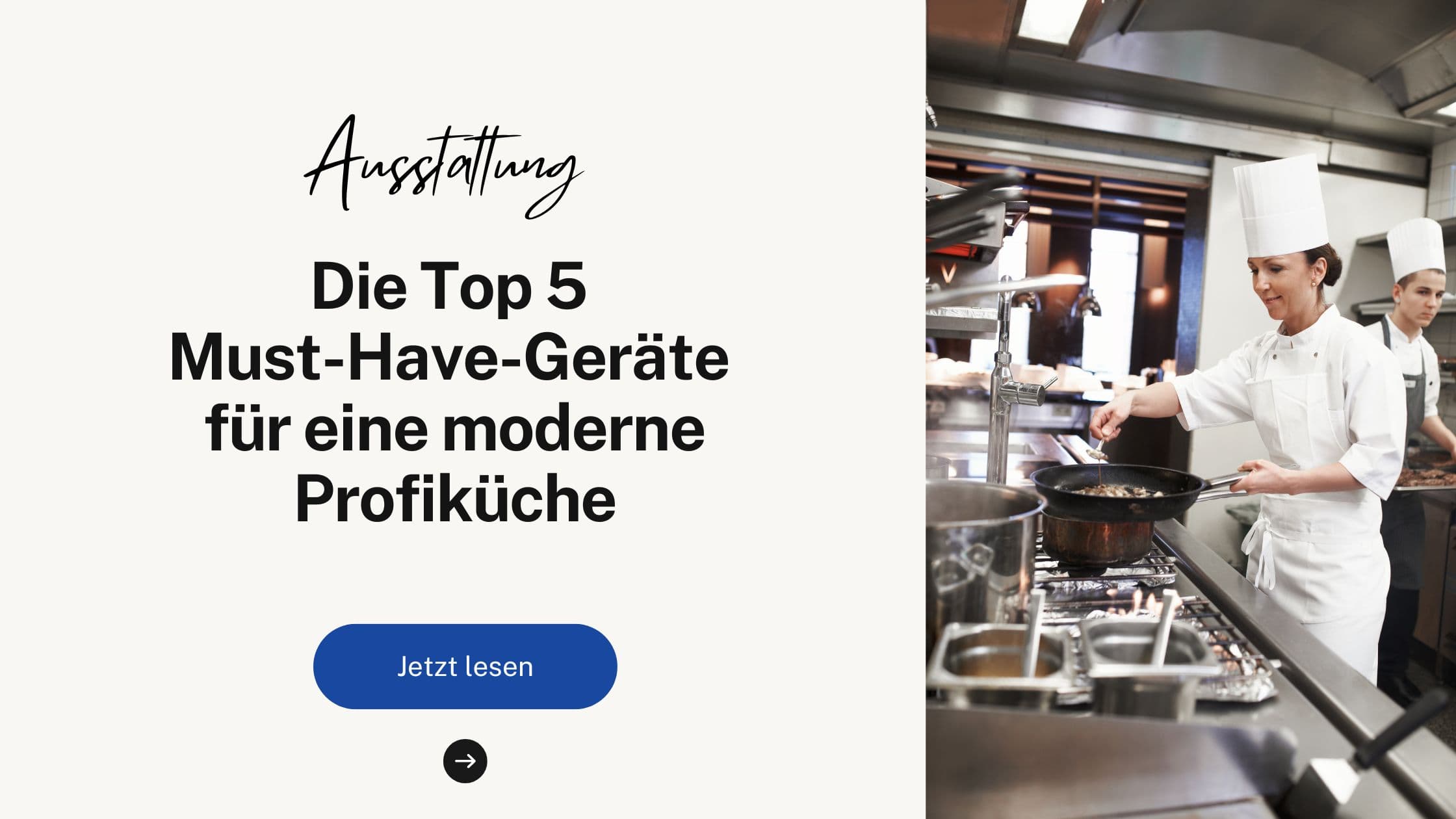 Die Top 5 Must-Have-Geräte für eine moderne Profiküche