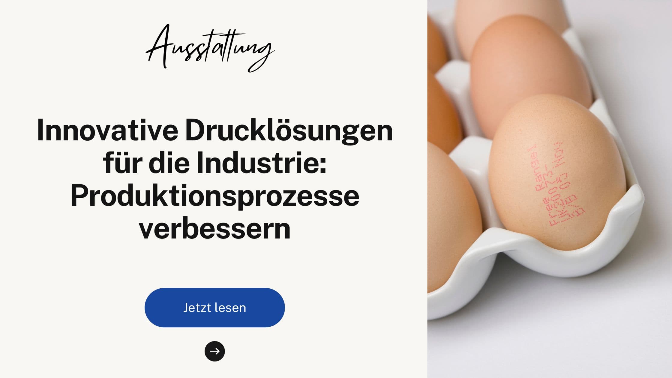 Innovative Drucklösungen für die Industrie: Produktionsprozesse verbessern