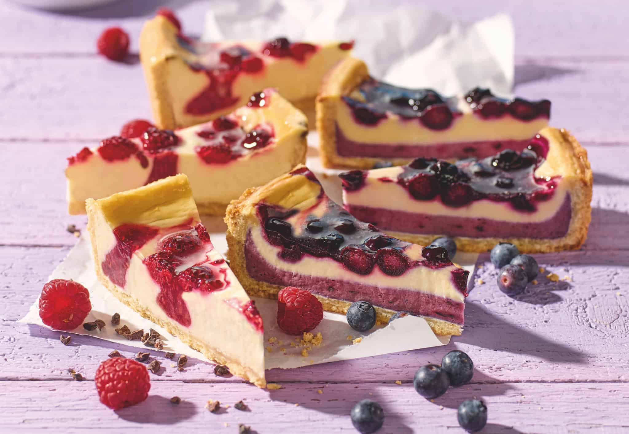 Erlenbacher Backwaren - Creamy Blueberry - vegane Cheesecake Alternative