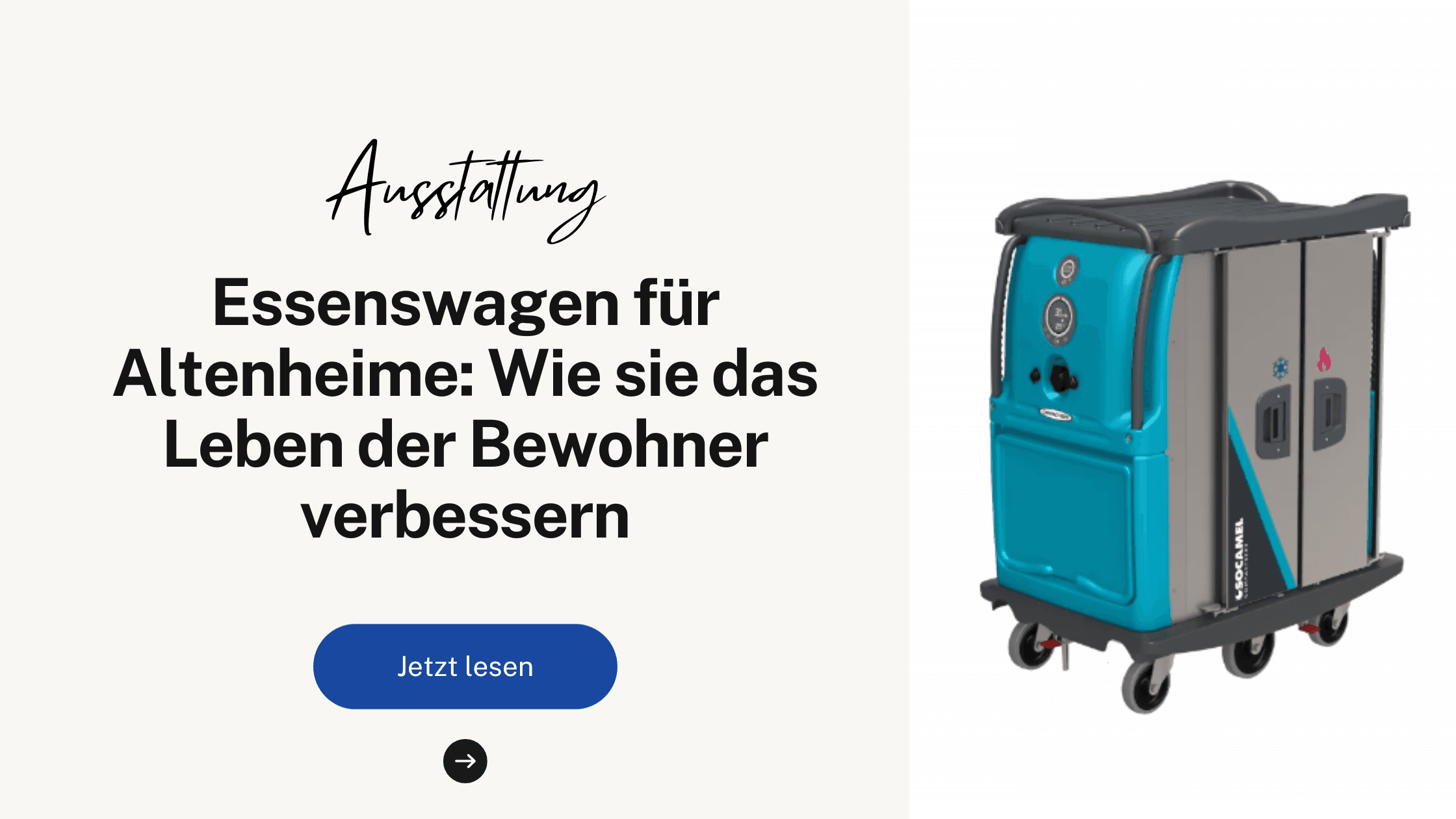 Essenswagen für Altenheime: Wie sie das Leben der Bewohner verbessern