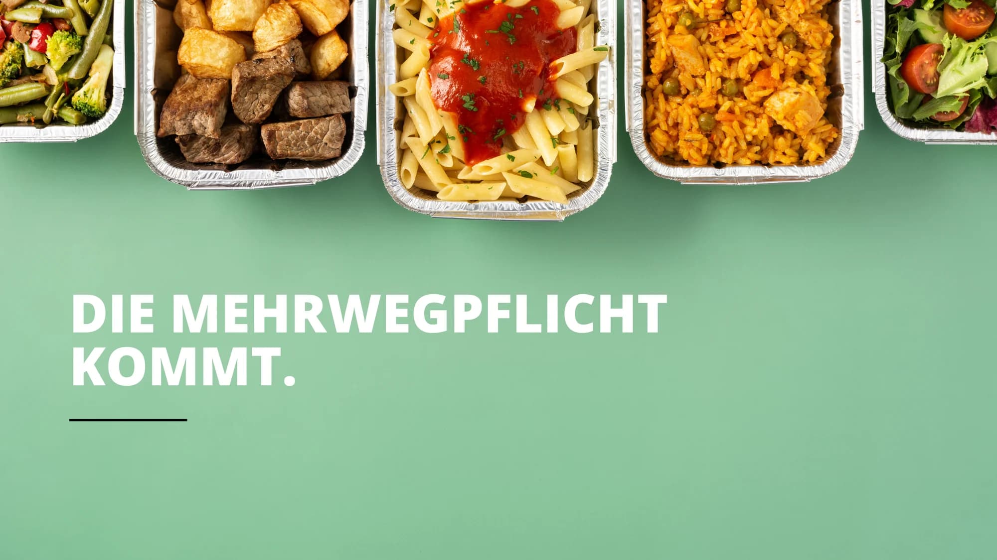 Mehrwegpflicht 2023