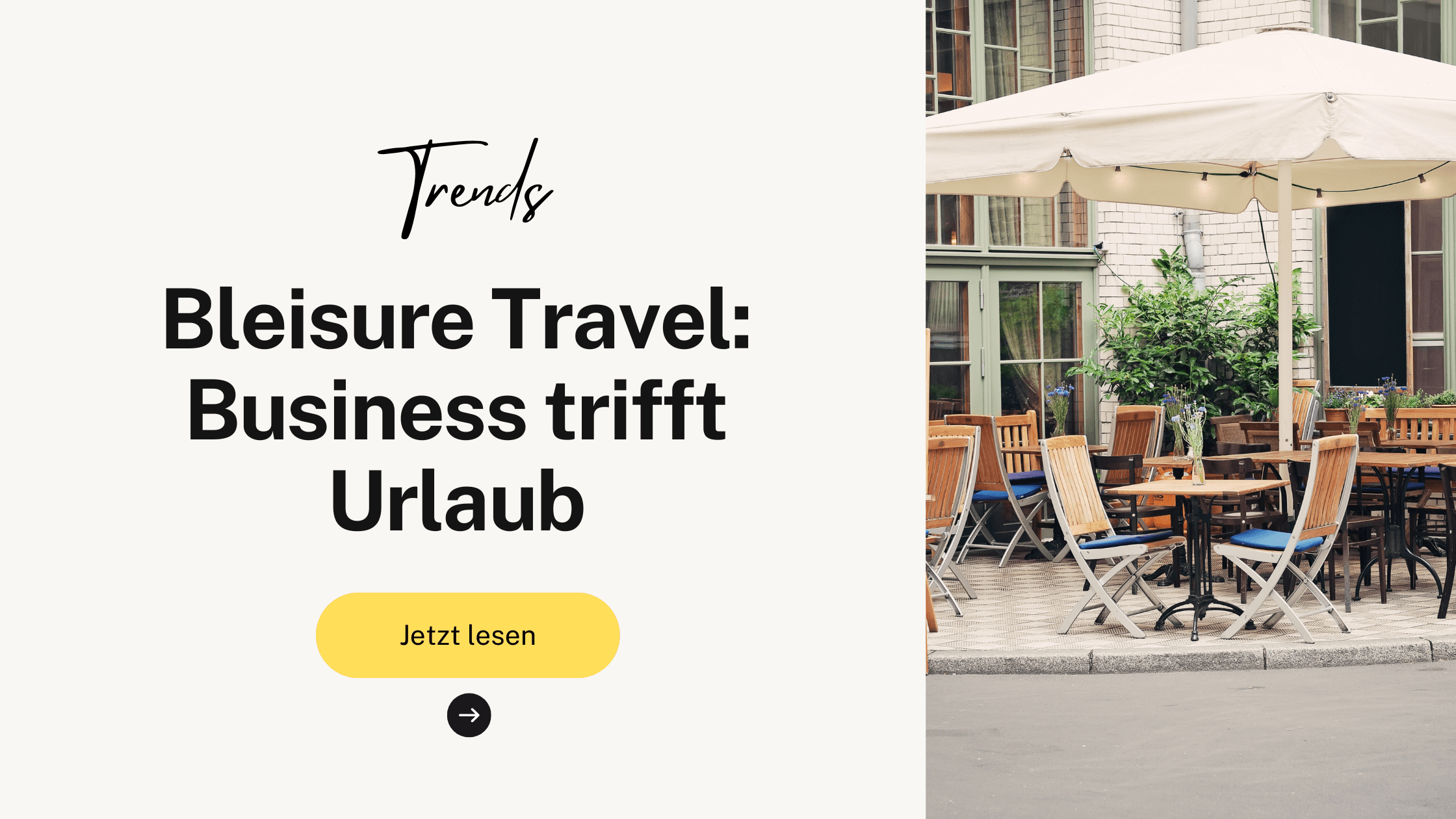 Bleisure Travel: Business trifft Urlaub