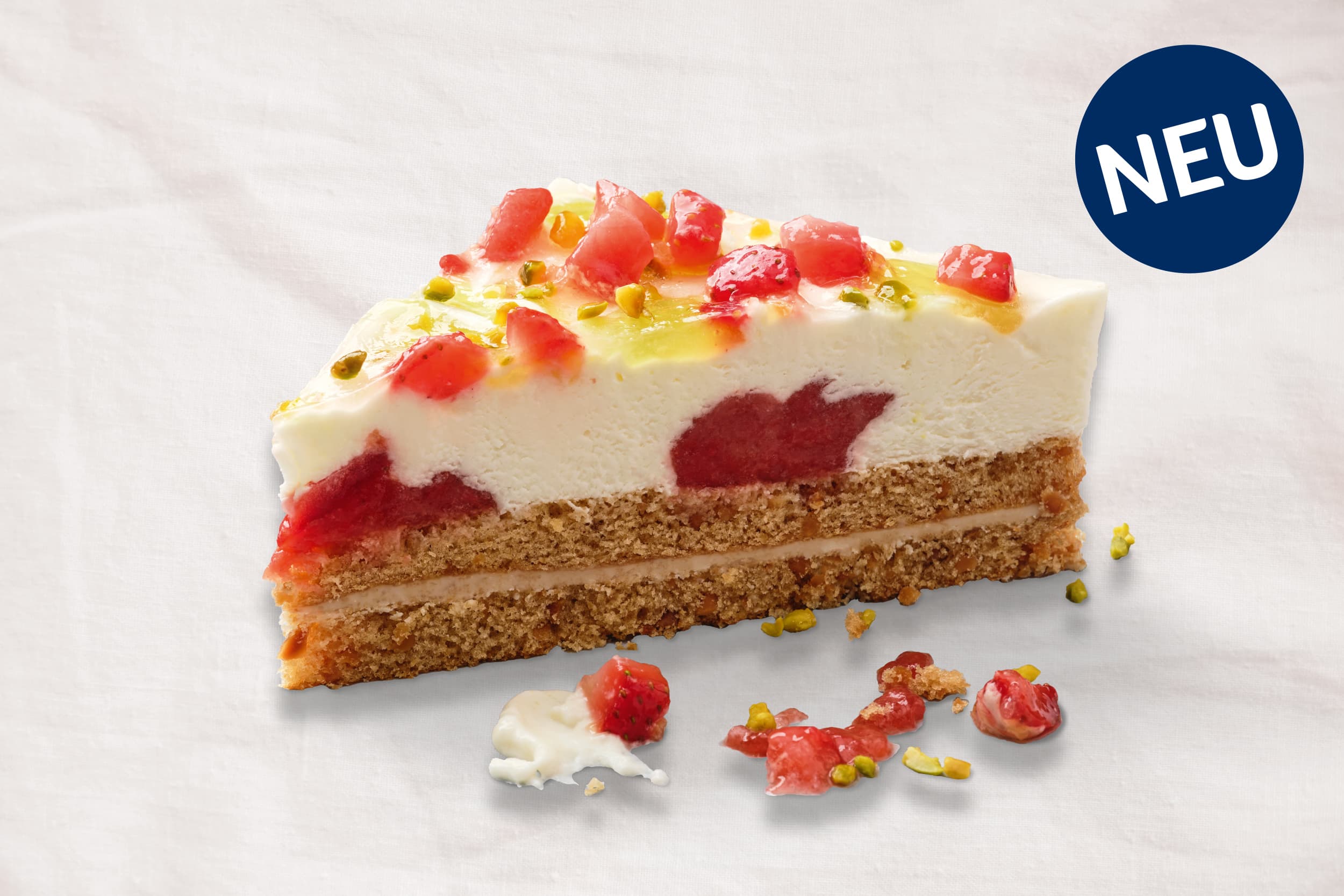 Erlenbacher Backwaren - Erdbeer Lemon Crunchy Ecke