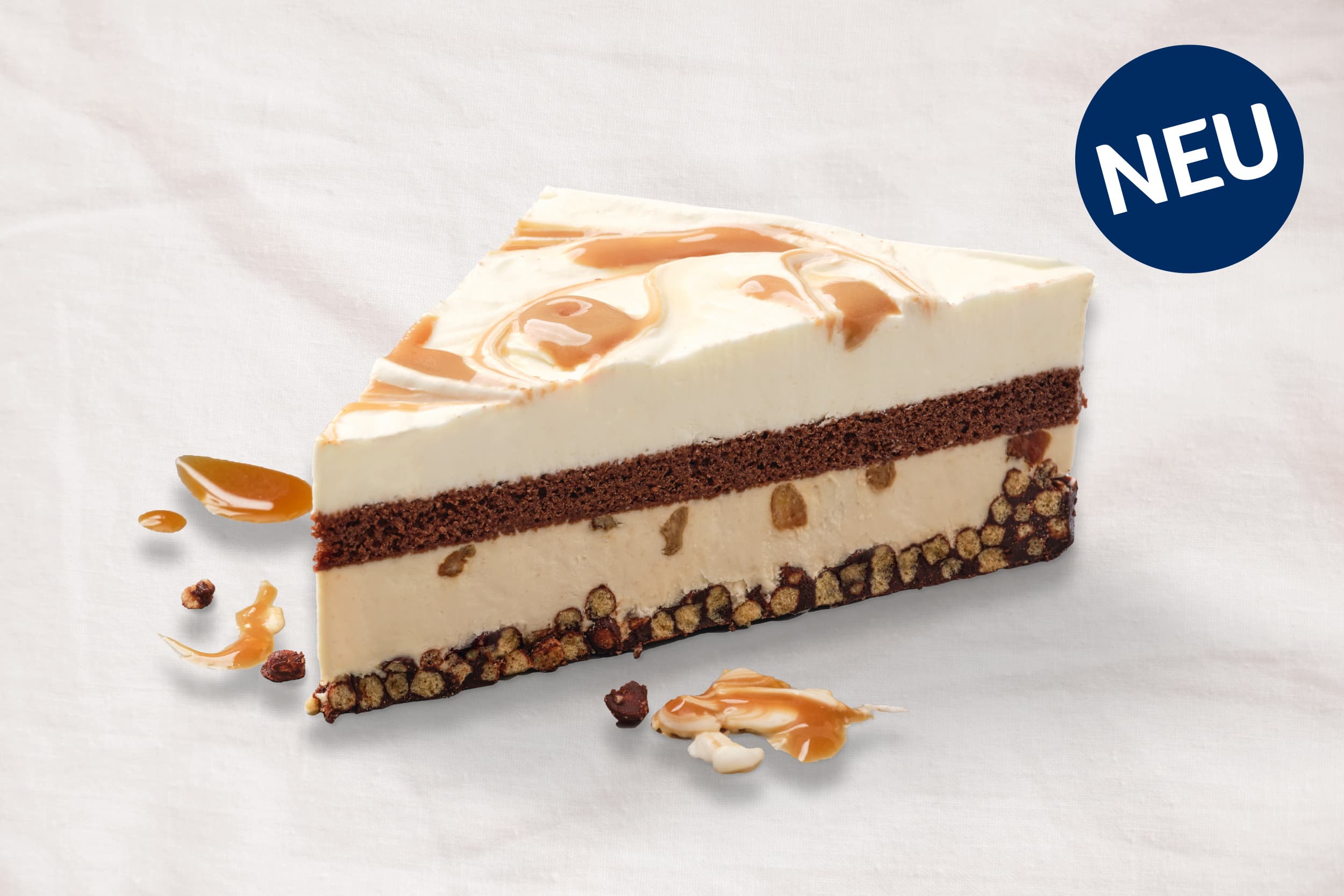 Erlenbacher Backwaren - Salted Caramel Walnuss Crispy Ecke