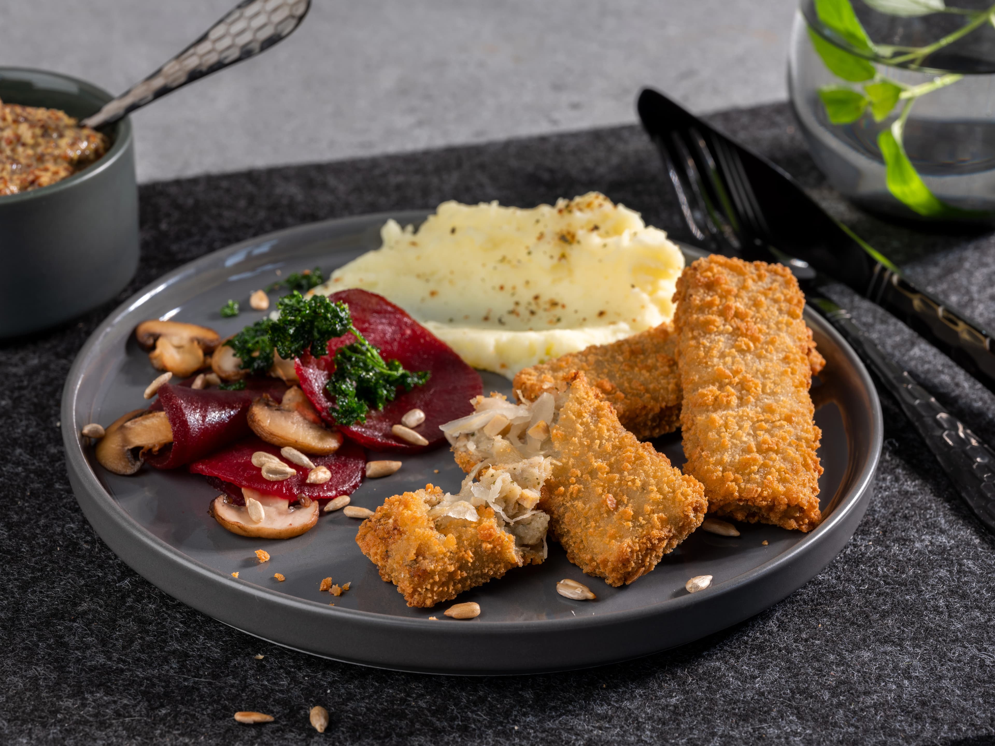 Vegeta Sauerkraut Kroketten