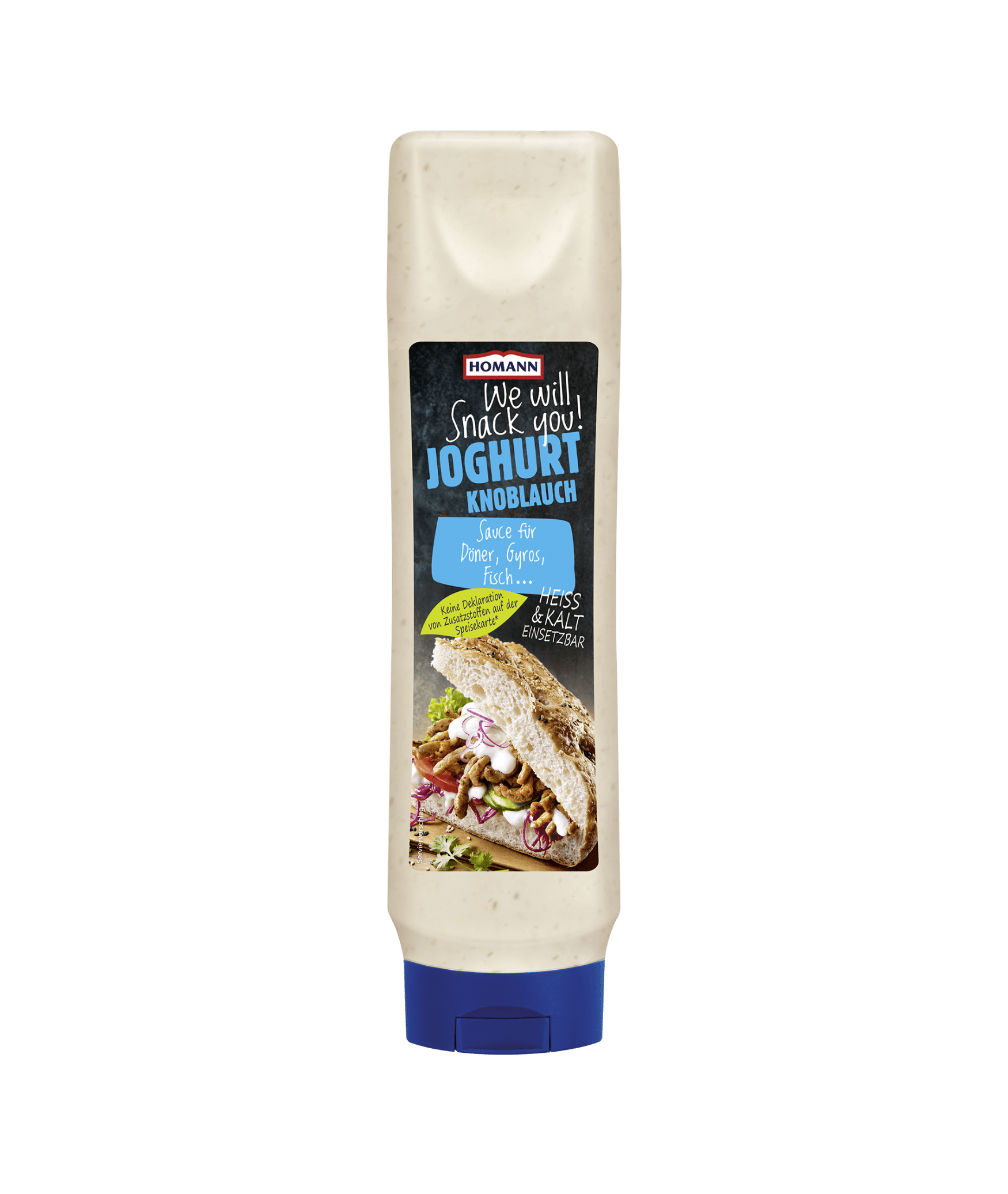 HOMANN Snack Sauce Joghurt Knoblauch 875ml
