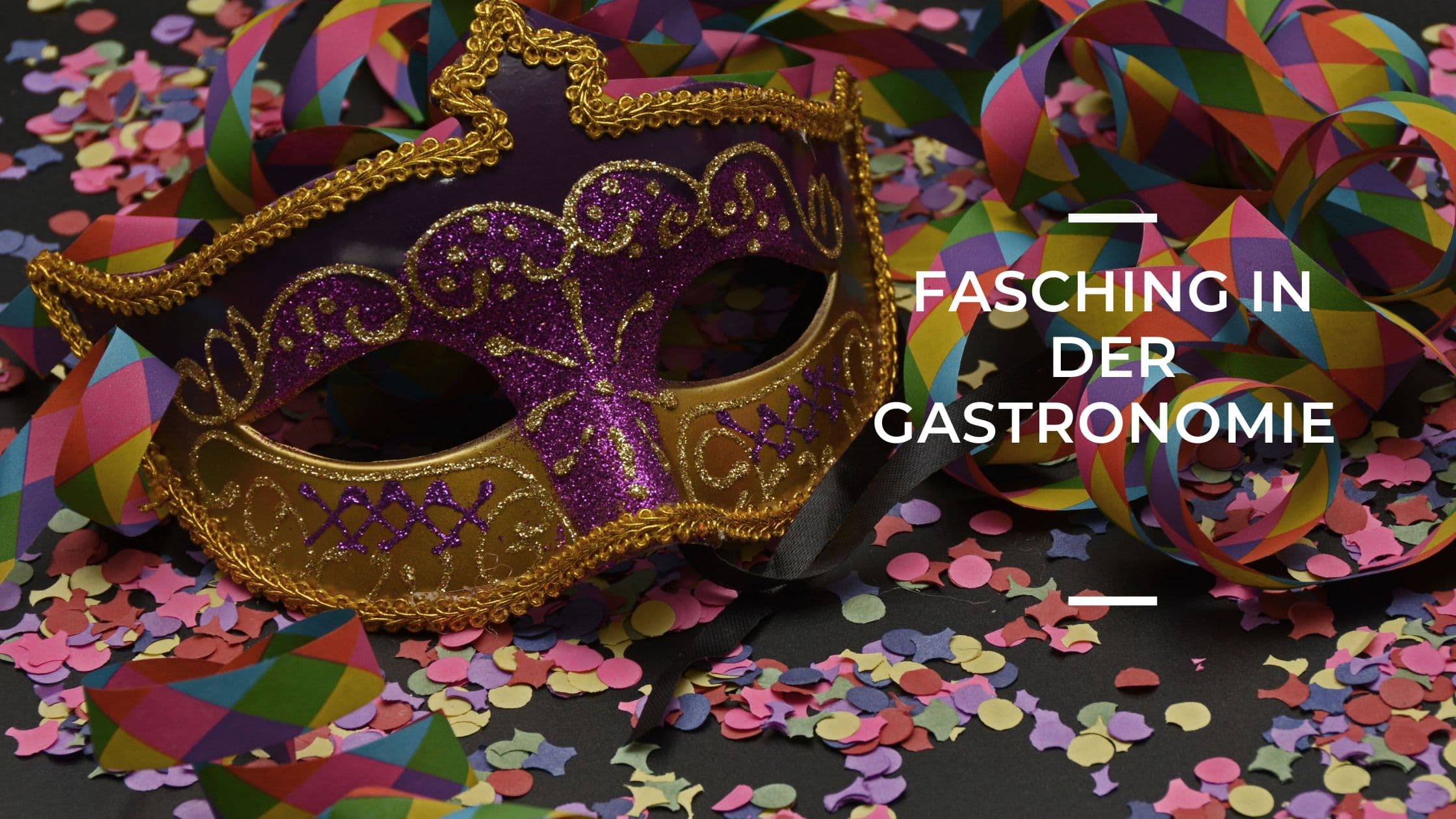 Fasching in der Gastronomie