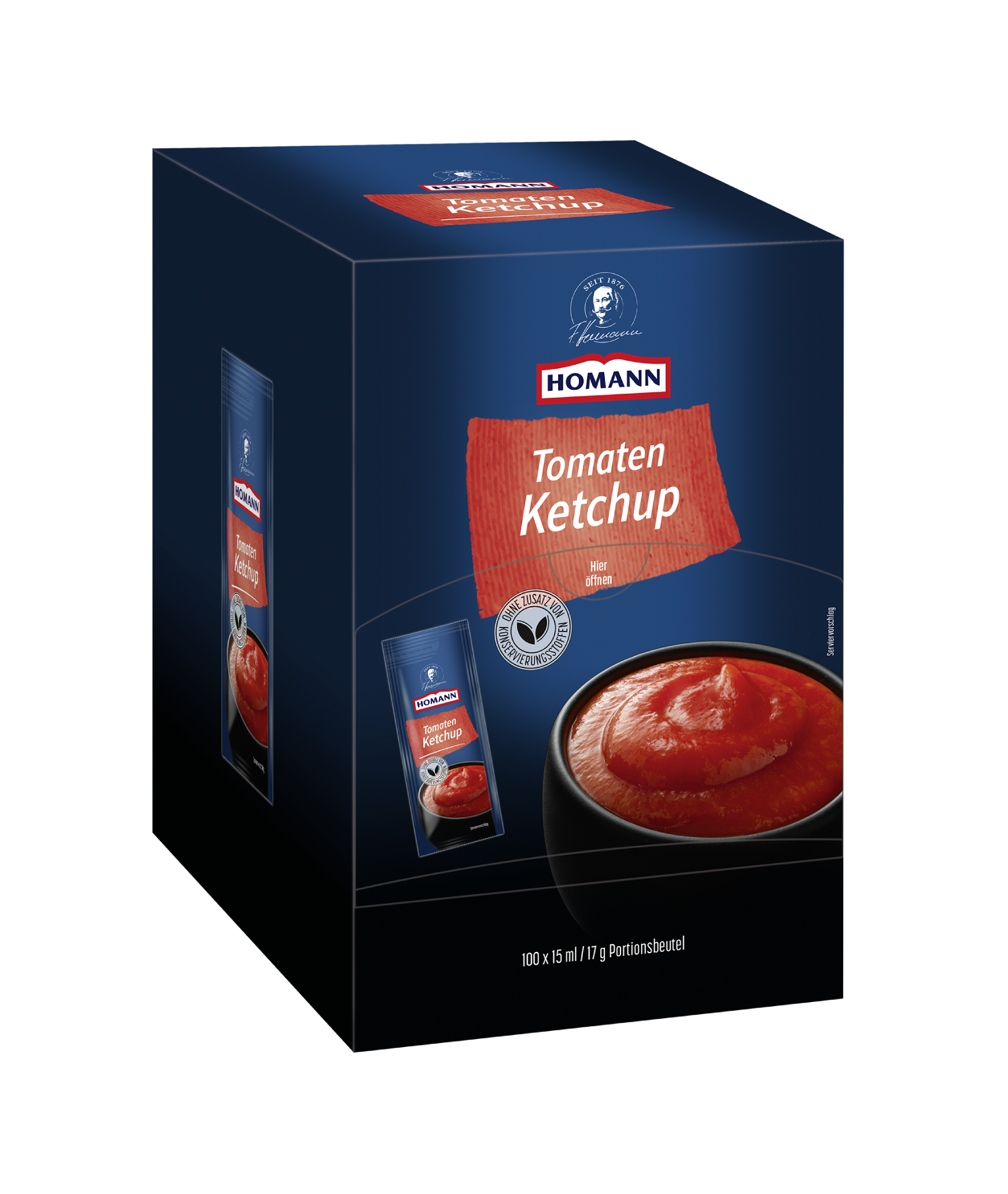 Produktbild von HOMANN Tomaten Ketchup 15 ml
