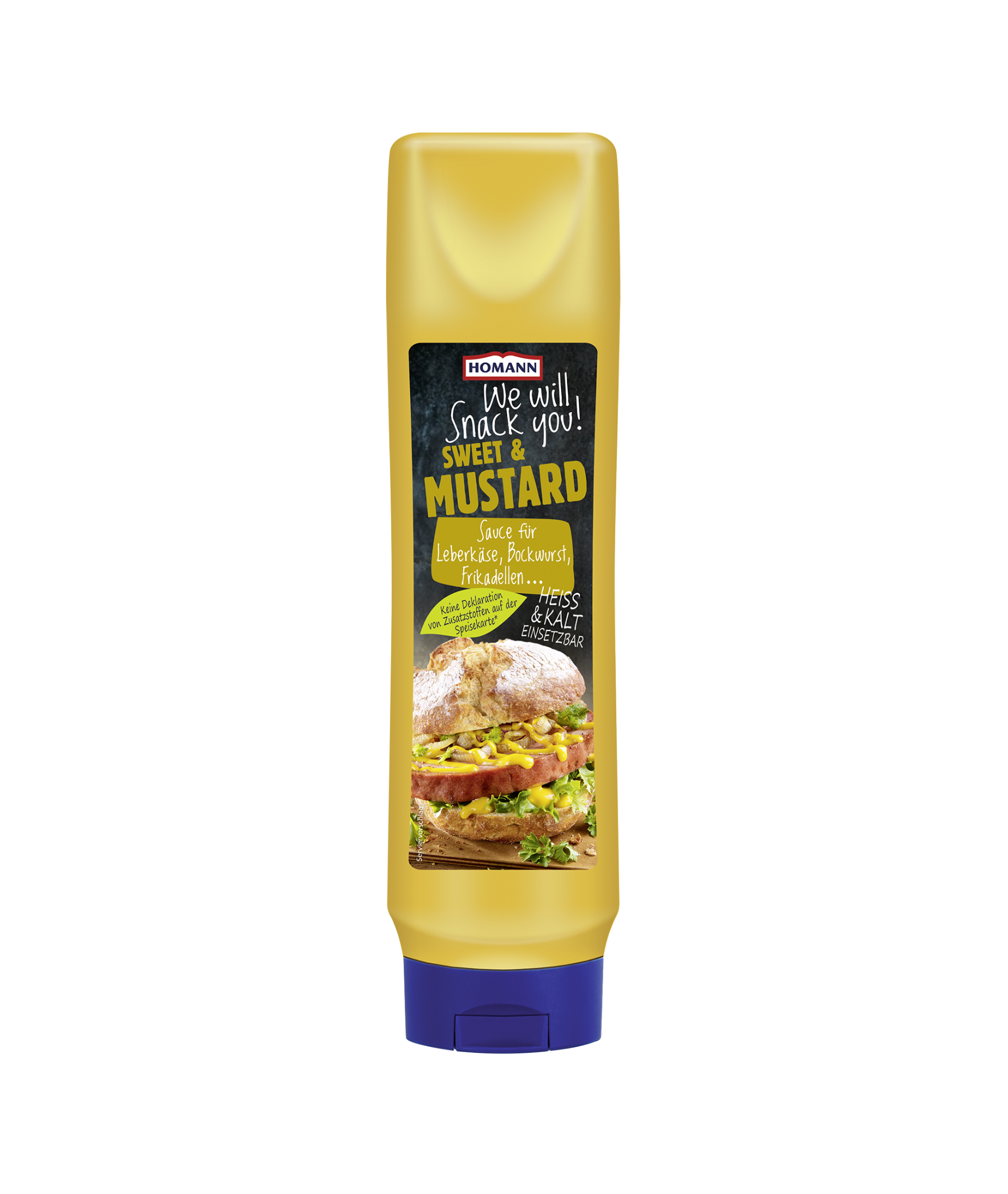 Produktbild von HOMANN Snack Sauce Sweet & Mustard 875ml