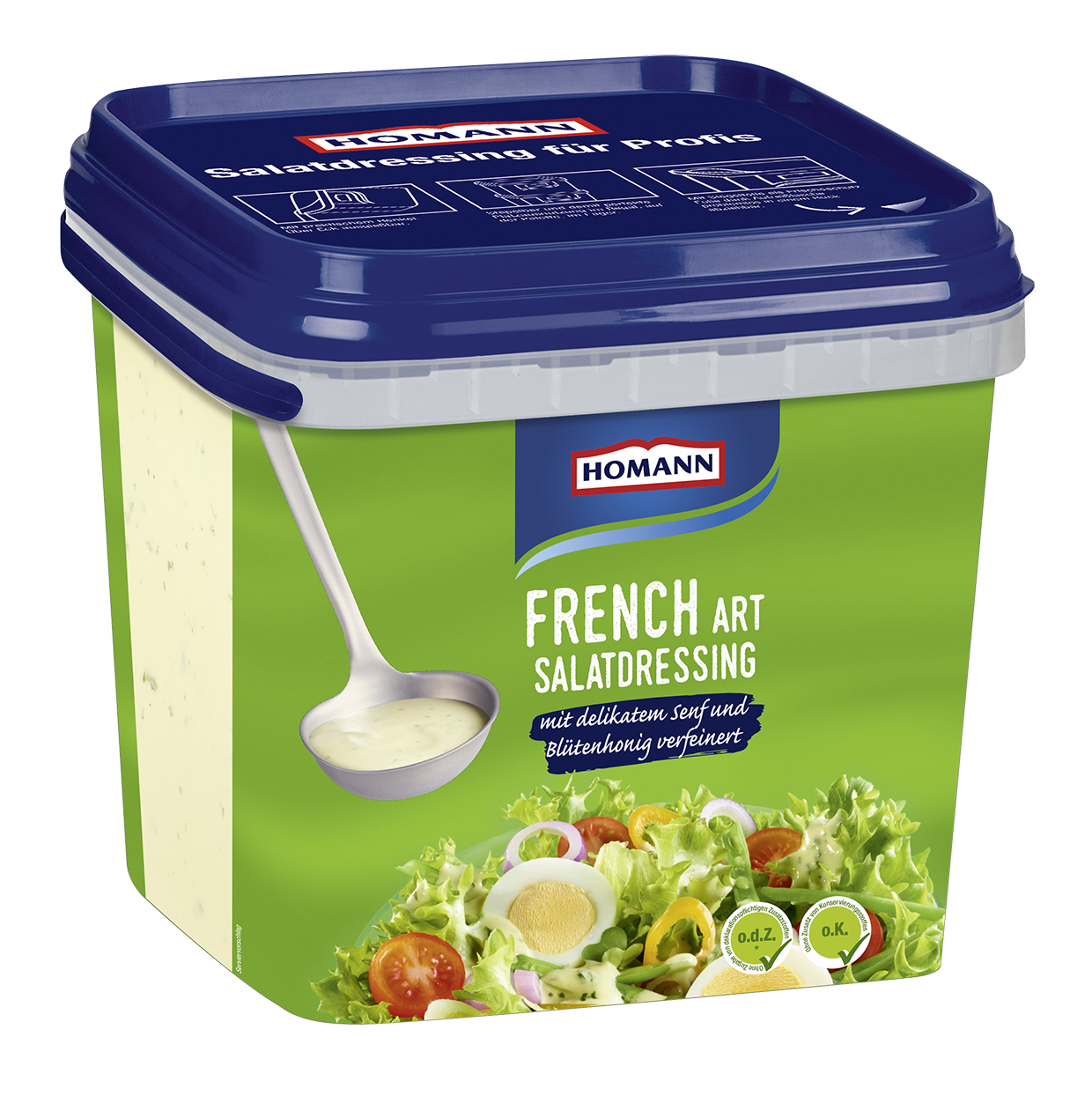 HOMANN Salatdressing French 4l
