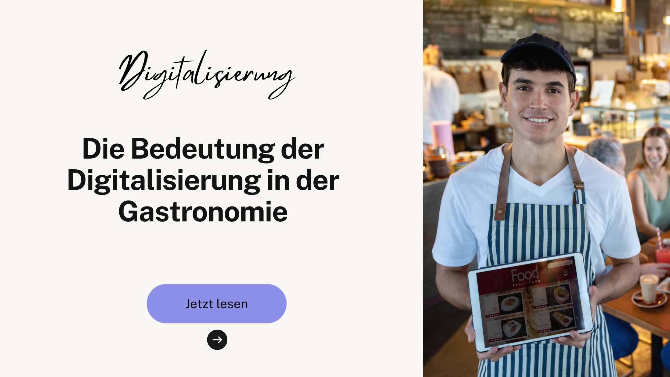 Die Bedeutung der Digitalisierung in der Gastronomie: Von Onlinereservierungen bis Mobile Apps