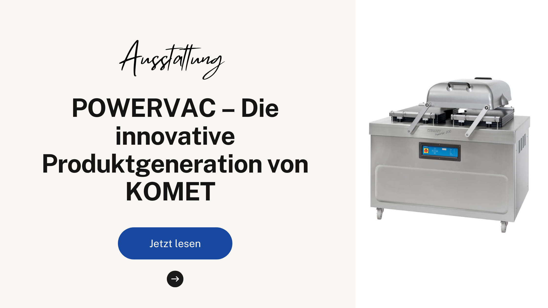 POWERVAC – Die innovative Produktgeneration von KOMET