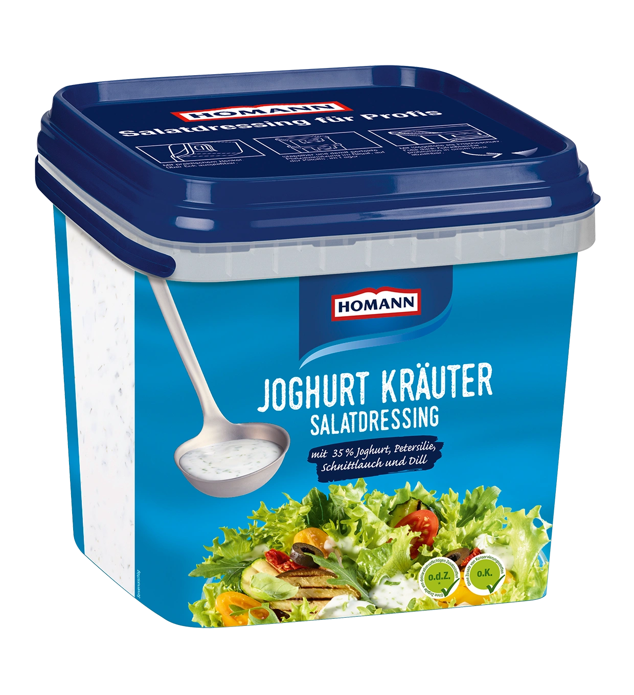 HOMANN Salatdressing Joghurt Kräuter 4l
