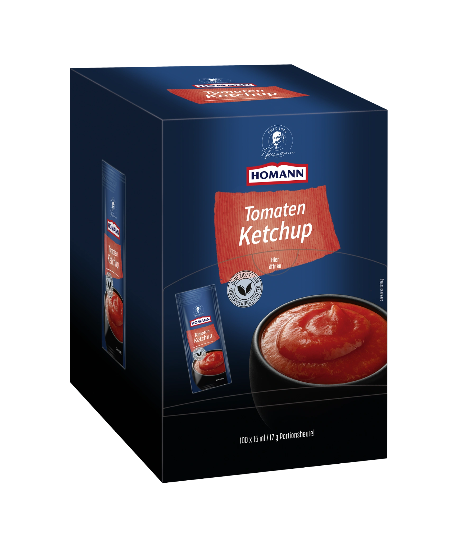 HOMANN Tomaten Ketchup 15 ml