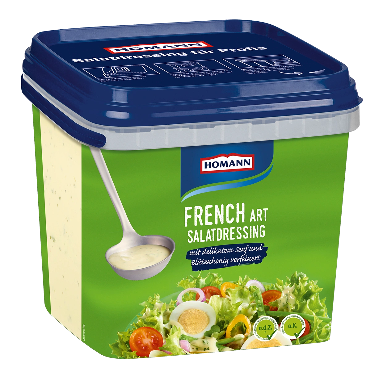 HOMANN Salatdressing French 4l