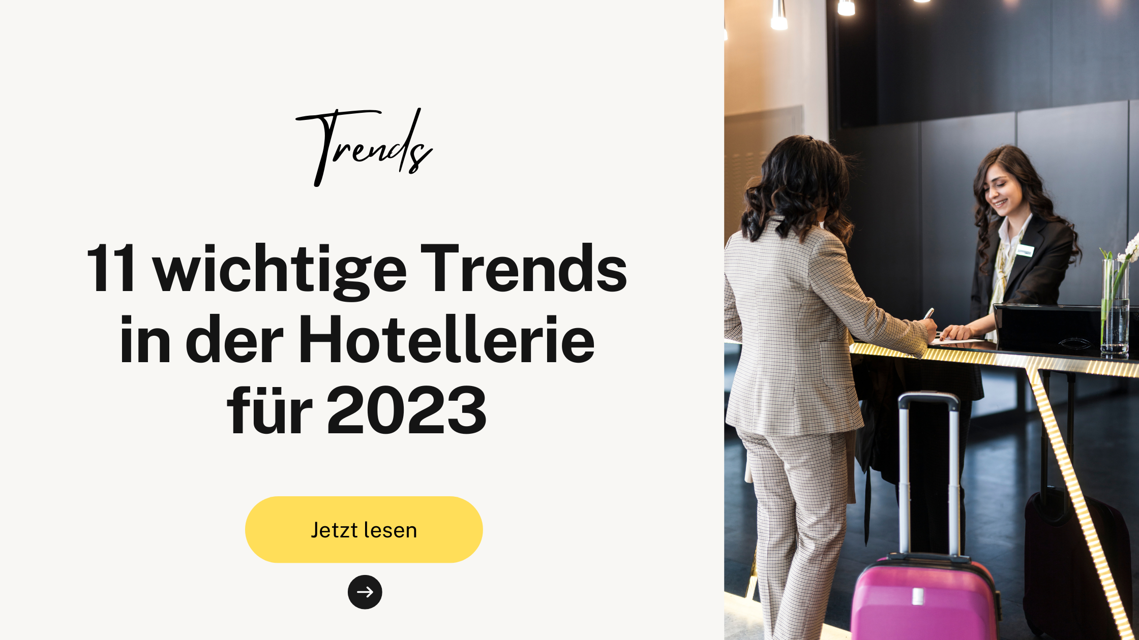 11 wichtige Trends in der Hotellerie für 2023