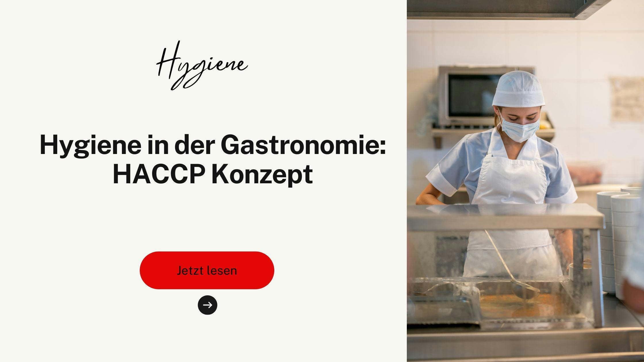 Hygiene in der Gastronomie: HACCP Konzept